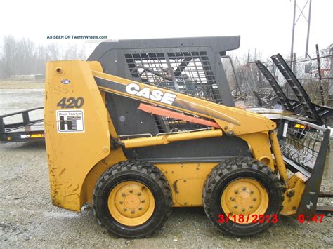 case 420 skid steer specs|case 420 backhoe specs.